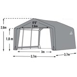 ShelterLogic - Skladišni šator - 13 7m² - 370x370cm | BRANDED IN THE USA | shoptok.hr