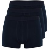 Trendyol Boxer Shorts - Dark blue - 3-pack cene