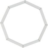  Kavez za zečeve s 8 panela 54 x 60 cm od pocinčanog željeza | shoptok.hr