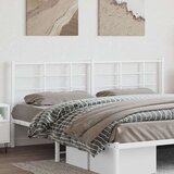 vidaXL Metalno uzglavlje bijelo 200 cm | shoptok.hr