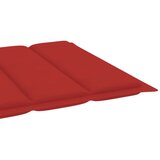 vidaXL Jastuk za ležaljku crveni 200 x 50 x 3 cm od tkanine Oxford | shoptok.hr