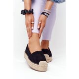 Kesi Espadrilles On A Straw Platform Black Highway | shoptok.hr