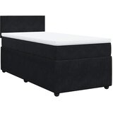 Box spring krevet s madracem crni 80 x 200 cm baršunasti | shoptok.hr