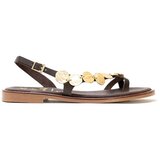 Oh My Sandals Sandali & Odprti čevlji NATIKAČI 5842 Kostanjeva | Shoptok.si