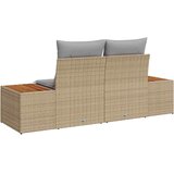  Vrtni kauč Bež 184 x 62 x 85cm poliratan | shoptok.hr