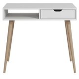 Hanah home radni sto offer - white, wooden whitewooden study desk | Eponuda.com