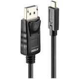 Lindy priključni kabel USB-C™ utikač, DisplayPort utikač 5 m crna 43305 USB-C™ Display kabel u