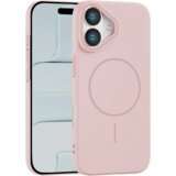 Apple rigid silicone magsafe maska za iphone 16 – roze | Eponuda.com