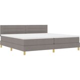 Box Vzmetnica za ležišče z vzmetnico Taupe 200x200 cm Tkanina, (22083328) | Shoptok.si