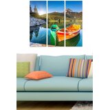 Wallity MDF130714175 Multicolor Decorative MDF Painting (3 Pieces) | Eponuda.ba