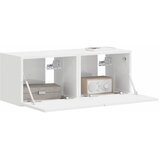 TV zidni ormar Zidne 2 pcs Sjajno bijelo 39 x 31 x 29,5 cm | shoptok.hr