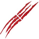 Joiride Odsevne nalepke za avto (4 kosi) | SHINECLAW Rdeča, (21372830) | Shoptok.si