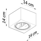  Stenska keramična svetilka SEIDA, (21347967) | Shoptok.si