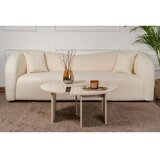 Hanah home Klub sto Moira, O90x41cm, Bež | Eponuda.ba
