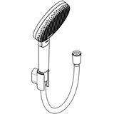 Hansgrohe 24611140 Raindance Alive Select S 125 3jet EcoSmart tuš set brez armature | Shoptok.si