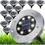  Set od 12 vanjskih solarnih podnih lampi od nehrđajućeg čelika 6000k cijene