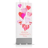 Flatyz Holiday Happy Valentine's Day ukrasna svijeća 6x15 cm | shoptok.hr