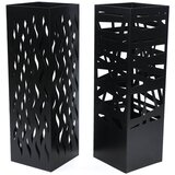 Mhome Posoda za dežnike 15,5x15,5h49cm / črna / več vzorcev / kovina, (5000199755) | Shoptok.si