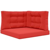 Zunanja blazina za kavč 3 pcs Rdeča Poliester, (5000202276) | Shoptok.si