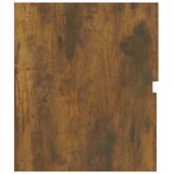 Ormarić za umivaonik boja dimljenog hrasta 40x35x62,5 cm drveni | shoptok.hr