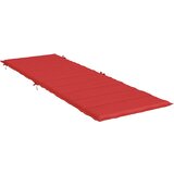  Jastuk za ležaljku crveni 186x58x4 cm od tkanine Oxford | shoptok.hr