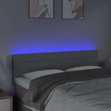  Posteljno vzglavje svetlo sivo 144x5x78/88 cm blago, (20793840) | Shoptok.si
