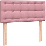Box Spring krevet s madracem ružičasti 90x210 cm samt | Eponuda.ba