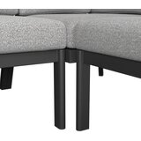 Amatio JEDILNA LOUNGE GARNITURA tkanina aluminij | Shoptok.si