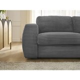 Bobochic Paris Tamno siva sofa za spavanje/sklopiva od samta 240 cm Hugo – | shoptok.hr
