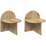  Noćni ormarić 2 pcs Hrast artisan 40 x 35,5 x 45,5 cm | shoptok.hr