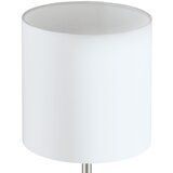 Eglo Pasteri stolna/1, e27, nikl/mat, bijela | shoptok.hr