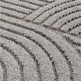 Ay Yildiz RAVNO TKANA PREPROGA HELIX 160/230 cm tkano srebrne barve | Shoptok.si
