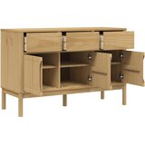vidaXL Komoda FLORO voštano smeđa 114 x 43 x 74 cm od masivne borovine | shoptok.hr