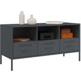 vidaXL TV ormarić antracit 100,5 x 39 x 50,5 cm hladno valjani čelik | shoptok.hr