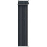  Vrtno spremište antracit 116x45x175 cm od pocinčanog čelika | Eponuda.com