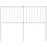  Metalno zamjensko uzglavlje bijelo 120 cm | shoptok.hr