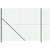  Ograda od žičane mreže s prirubnicom zelena 2,2x25 m | shoptok.hr