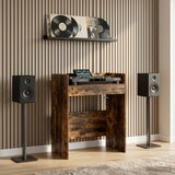 Dj stol Dimljeni hrast 102 x 45 x 102 cm Konstruirano drvo Cijene