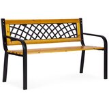 Multi Garden Drvena baštenska klupa sa rešetkastim naslonom 118×52 cm - Cene