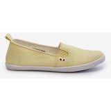 EVENTO Women's Yellow Slip-On Sneakers Adrancia | shoptok.hr