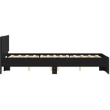  Okvir za krevet s uzglavljem crni 120x200 cm | shoptok.hr