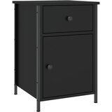 Maison Chic Nočna omarica - Nočna miza črna 40x42x60 cm inženirski les, (21688097) | Shoptok.si