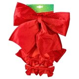 Festa Deco bow 10, novogodišnja dekoracija, mašna, crvena Cene