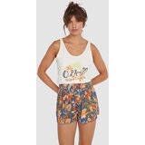 O'neill Johnny Smocked Waist Kratke hlace blue painted tropics | Shoptok.si