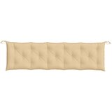  Jastuci za vrtnu klupu 2 kom svjetlosivi 180x50x7 cm tkanine | shoptok.hr
