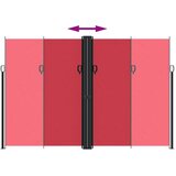  Bočna tenda na uvlačenje crvena 220 x 1200 cm | shoptok.hr