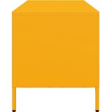 TV ormarić boja senfa 101,5x39x43,5 cm čelični | shoptok.hr