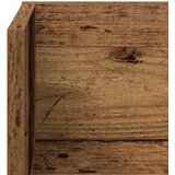  Zidne police 2 kom Staro drvo 100x16,5x16,5cm Konstruirano drvo | shoptok.hr