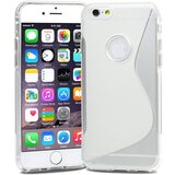  Gumijasti / gel etui S-Line za Apple iPhone 6S Plus / iPhone 6 Plus (5.5") - prozorni Cene