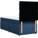  Krevet s oprugama i madracem plavi 80x200 cm od tkanine | shoptok.hr